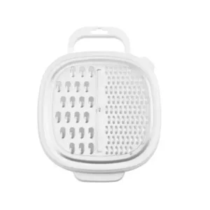 Vegetable Chopper Manual Potato Grater Multi-Functional Cheese Carrot Shredder with Storage Box for Home Kitchen - S