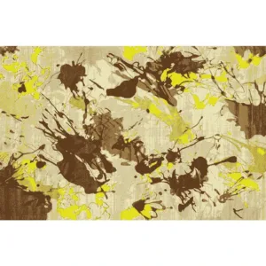 Japanese Light Luxury Living Room yellow Carpet Soft Waterable Bath Mat - jy2416, 50x80cm 20x23 inch