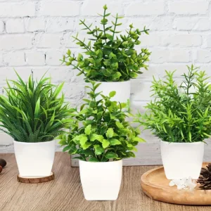 1PCS Artificial Potted Plant Scene Landscape Bonsai Wedding Room Party Accessories Vine