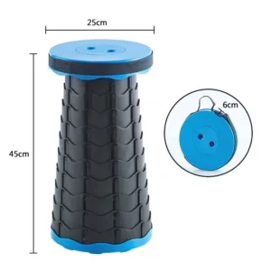 Chair Accordion Chair Height Adjustment Simple Tool - Bule-Black