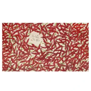 Pepper Chinese Carpet Red Restaurant Bedroom Home Sofa Table Decor Mat - jy1946, 100x150cm 39x59 inch