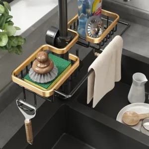 Sink Drain Rack Sponge Storage Faucet Holder - C2, CHINA