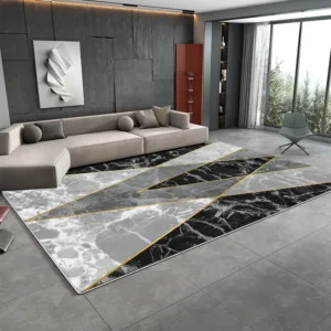 BRART Geometric Printed Carpet Living Room Large Area Rugs Carpet Modern